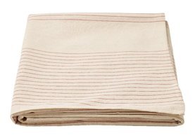 Ikea Vippstarr Pamuk 150x150 cm Dertsiz Kare Masa Örtüsü Bej