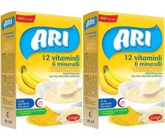 Arı Mama Tahıllı Muzlu Probiyotikli Kaşık Maması 400 gr