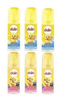 Dalin Çiçek Bahçesi-Okyanus Ferahlığı Sprey Bebek Kolonyası 6x150 ml