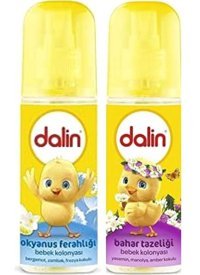 Dalin Okyanus Ferahlığı-Bahar Tazeliği Sprey Bebek Kolonyası 2x150 ml