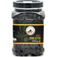 Demir Çiftliği Az Tuzlu Siyah Zeytin Kavanoz 1 kg
