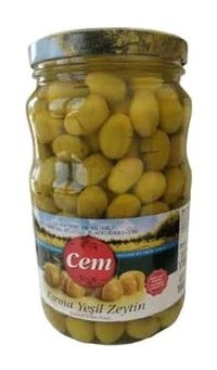 Cem Tuzlu Yeşil Zeytin Kavanoz 1.7 kg