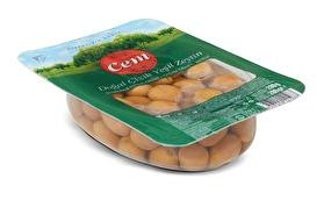 Cem Tuzlu Salamura Çizik Yeşil Zeytin Paket 200 gr
