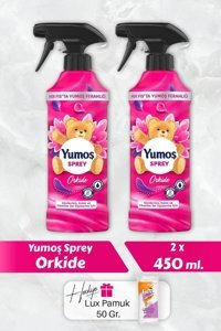 Yumoş Orkide Sprey Çamaşır Parfümü 2x450 ml
