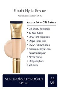 Estée Lauder Futurist Hydra Rescue 2N1 Desert Beige Güneş Koruyuculu Krem Tüp Fondöten 35 ml