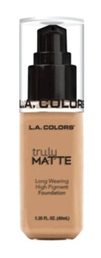 L.a Colors Truly Matte Soft Beige Güneş Koruyuculu Likit Şişe Fondöten