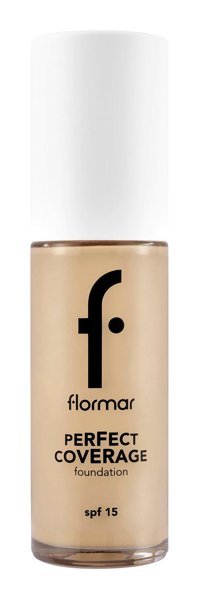 Flormar Perfect Coverage Bej Güneş Koruyuculu Serum Tüp Fondöten 30 ml