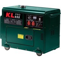 KL PRO KLJ5GF-LDE 4.8 kVA İpli Dizel Sessiz Jeneratör