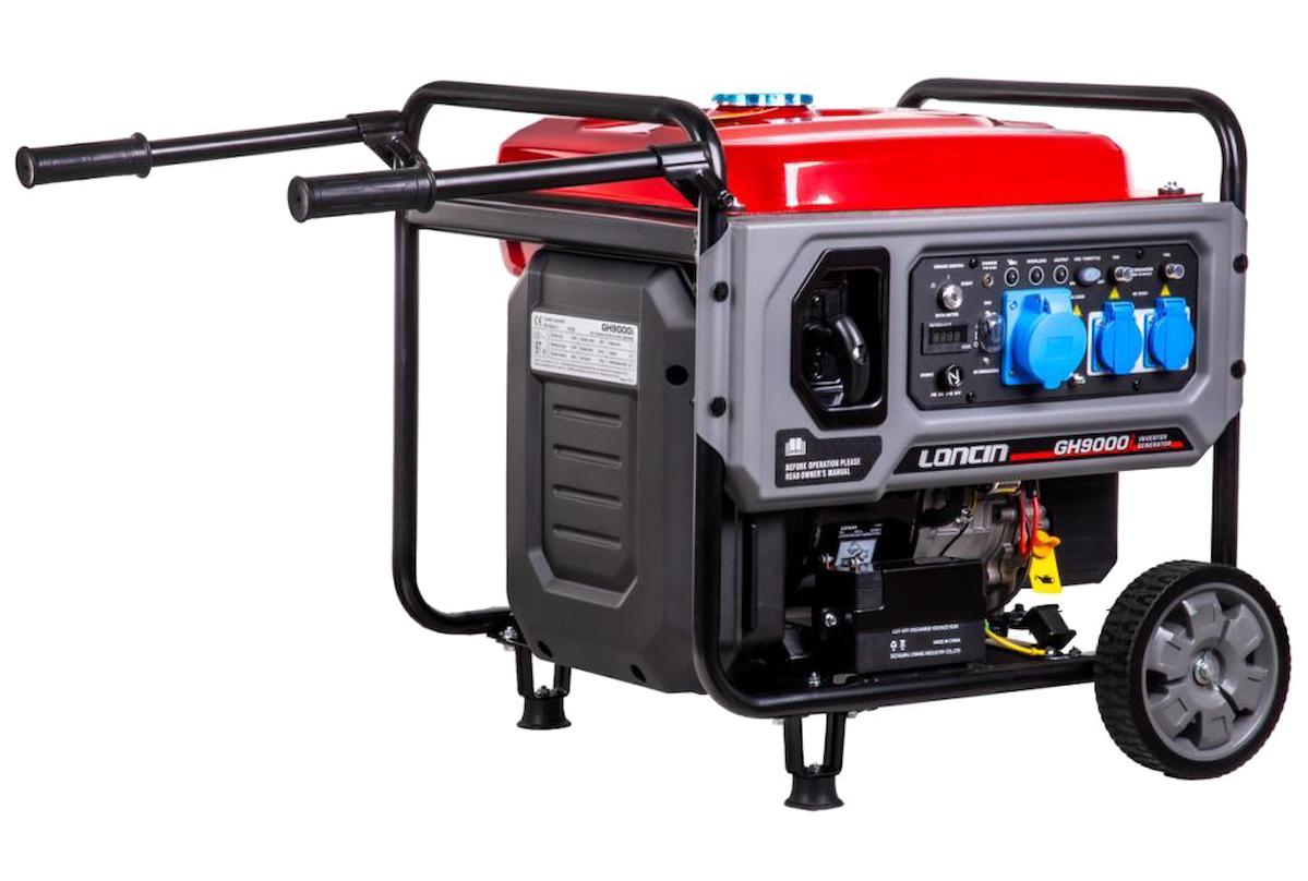 Loncin GH9000I 7.5 kVA Marşlı Inverter Benzinli Jeneratör