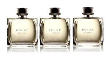Oriflame Eclat Homme EDT Amber-Çiçeksi-Odunsu Erkek Parfüm 3 x 75 ml