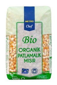 Metro Chef Bio Organik Patlamatlık Mısır 500 gr