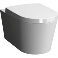 Vitra Nest Rım-Ex 5176B003-0559 54 cm Seramik Kanallı Arkadan Çıkışlı Asma Klozet Beyaz