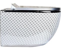 Pure WH-750N 36 cm Seramik Kanallı Arkadan Çıkışlı Asma Klozet Gri
