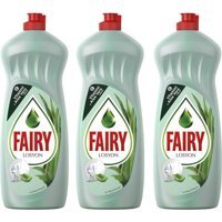 Fairy Aloe Vera Kokulu Losyonlu Sıvı El Bulaşık Deterjanı 3x750 ml