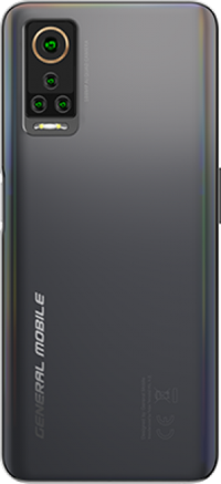 General Mobile Gm 22 Pro 128 GB Hafıza 8 GB Ram 6.78 İnç 108 MP Çift Hatlı Ips Lcd Ekran Android Akıllı Cep Telefonu Siyah