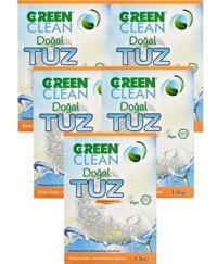 U Green Clean Bulaşık Makinası Tuz 1,5 kg 5'li Set