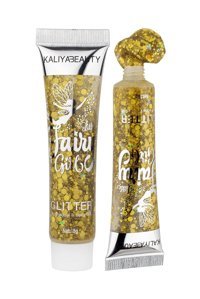 Tikatti Fairy Girl Jel Glitter Tekli Far Altın