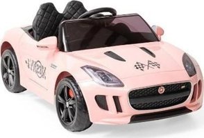 Baby2go 2393 Tiger 12 V Üstü Açık Çift Kişilik Akülü Araba Pembe