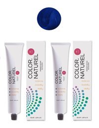 Color Naturel Mavi Krem Saç Boyası 2x100 ml