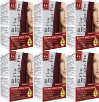 Alix Fine Color Pro Ateş Kızılı 4.6 Krem Saç Boyası 6x50 ml