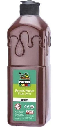 Nova Color NC 376 500 gr Kahverengi Parmak Boyası