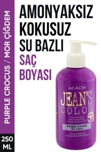 Acacia Jeans Color Mor Çiğdem Krem Saç Boyası 250 ml