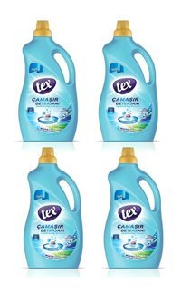 Tex Beyazlar ve Renkliler İçin 66 Yıkama Sıvı Deterjan 4x2.5 lt