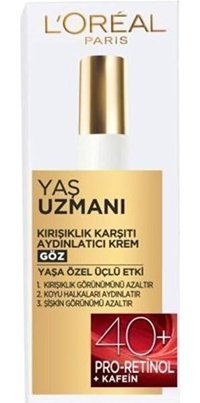 L'oréal Paris Yaş Uzmanı Tüm Ciltler İçin Göz Çevresi Kremi Tüp 15 ml