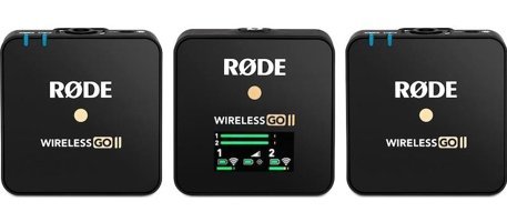 Rode Go II Type C Kablosuz Yayıncı Profesyonel Siyah Yaka Mikrofonu