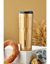 Cooker Diamond Paslanmaz Çelik 0.5 lt Bardak Termos Altın