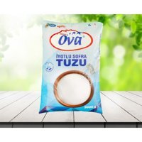 Ova İyotlu Toz Sofra Tuzu Paket 3 kg
