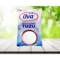 Ova İyotlu Toz Sofra Tuzu Paket 1.5 kg