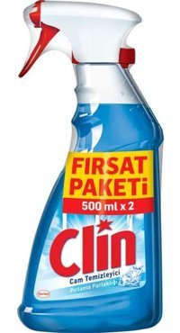 Clin Cam Temizleyici Sprey 2x500 ml