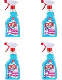 Camsil Silikonlu Cam Temizleyici Sprey 4x500 ml
