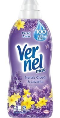 Vernel Konsantre Nergis-Lavanta 30 Yıkama Yumuşatıcı 720 ml