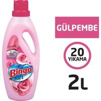 Bingo Soft Gül 20 Yıkama Yumuşatıcı 2 lt