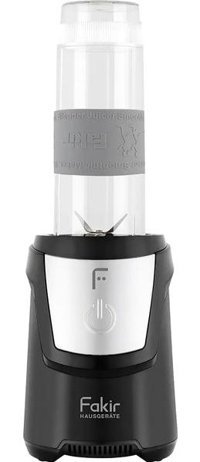 Fakir Dynamic Comfort 570 ml Cam Hazneli Buz Kırıcılı Turbolu Tekli Smoothie Blender Siyah