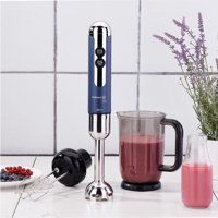 Korkmaz A447-13 1000 ml Cam Hazneli Turbolu 3'lü Büyük El Blender Beyaz
