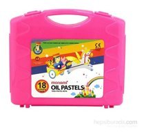 Monami Çantalı 18'li Yağlı Pastel Boya