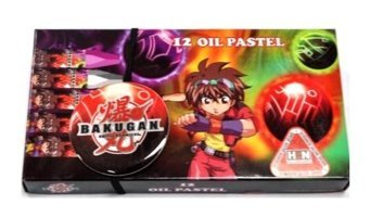 Bakugan 25613 12'li Yağlı Pastel Boya