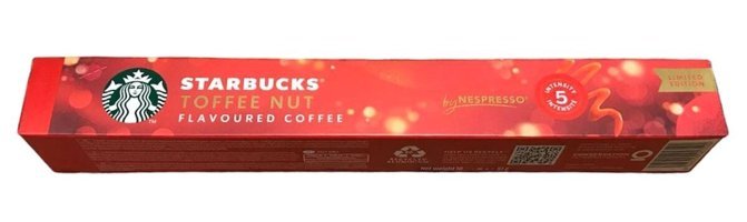 Starbucks Toffenut 10'lu Espresso Kapsül Kahve