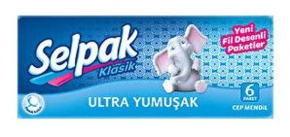 Selpak Desenli Kağıt Peçete 6'lı