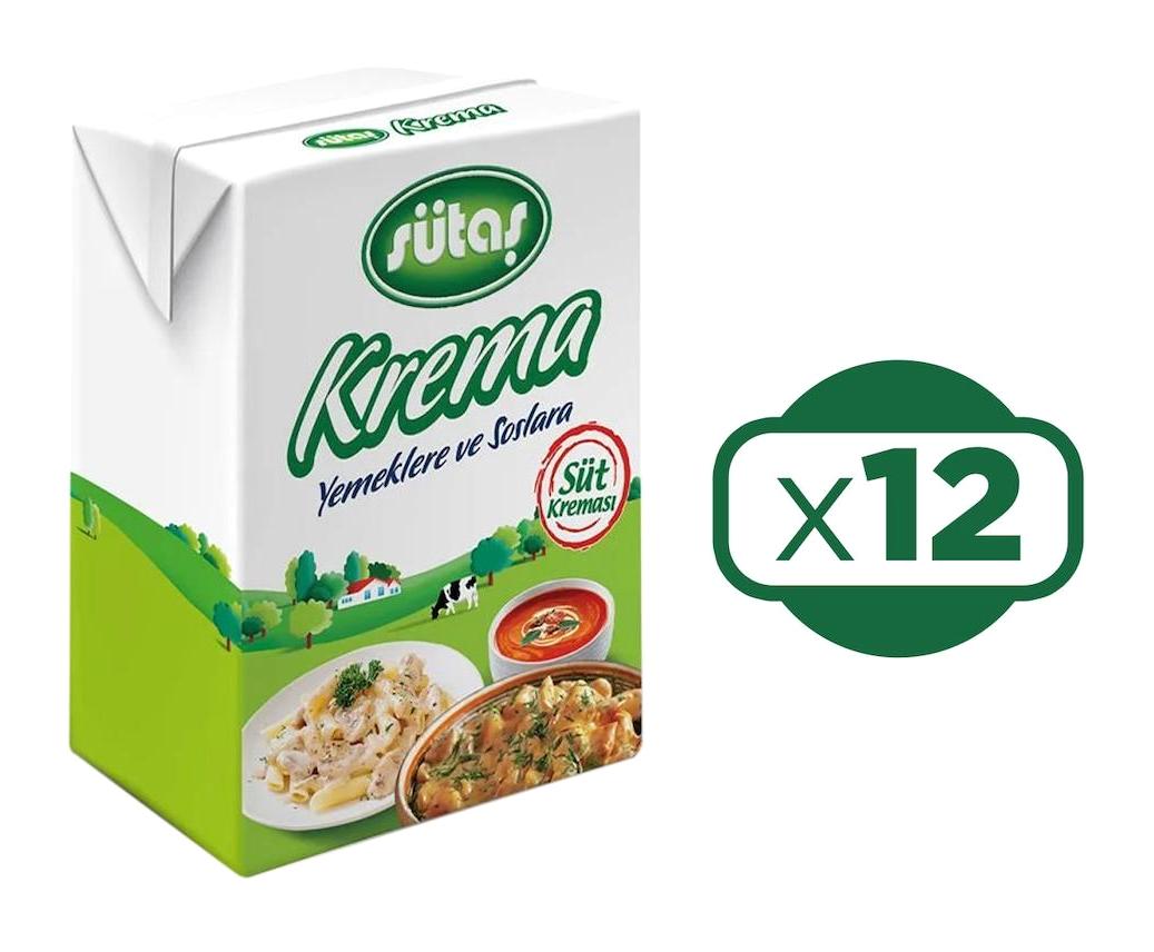 Sütaş Yemeklik Krema 12x200 ml