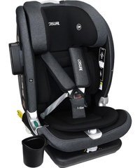 Casual Goldfix Plus Isofixli Dönen 9-36 kg Yatabilen Yükseklik Ayarlı Emniyet Kemerli Oto Koltuğu Siyah