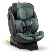 Kraft Prince Fix I-Size Isofixli 360 Derece Dönen 0-36 kg Yatabilen Emniyet Kemerli Çift Yönlü Oto Koltuğu Yeşil