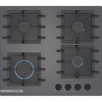 Bosch PNN6B9P40O Cam 4 Gözlü Siyah Ankastre Ocak