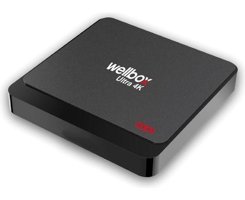 Wellbox WX-H3 16 GB Kapasiteli Wifi 4K Android TV Box