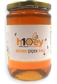 H10ey Erzurum Organik süzme Çiçek Balı 850 gr