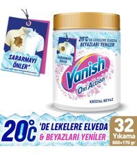 Vanish Oxi Action Kristal Beyaz Toz Leke Çıkarıcı 970 gr