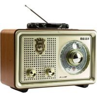 Coverzone 1101BT Radyolu Kahverengi Bluetooth Hoparlör